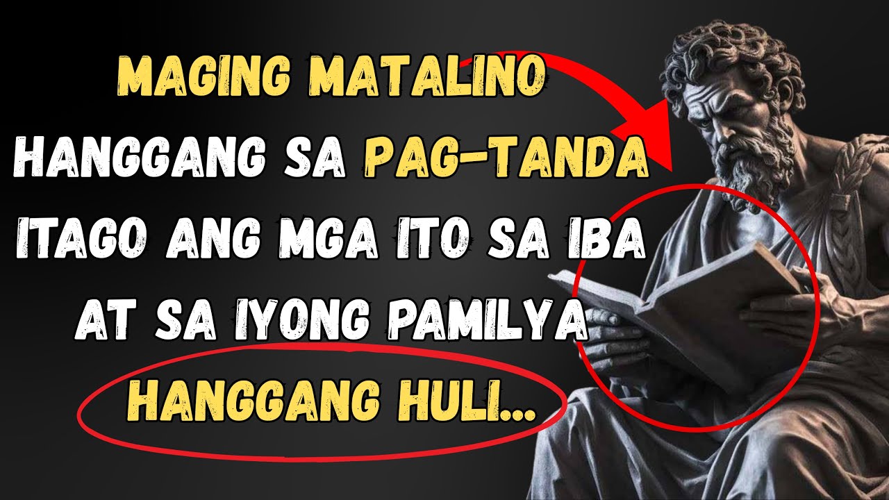 7 Lihim na Dapat Itago sa Pamilya Pagtanda Mo para sa Tahimik na Buhay | Stoic Philosophy