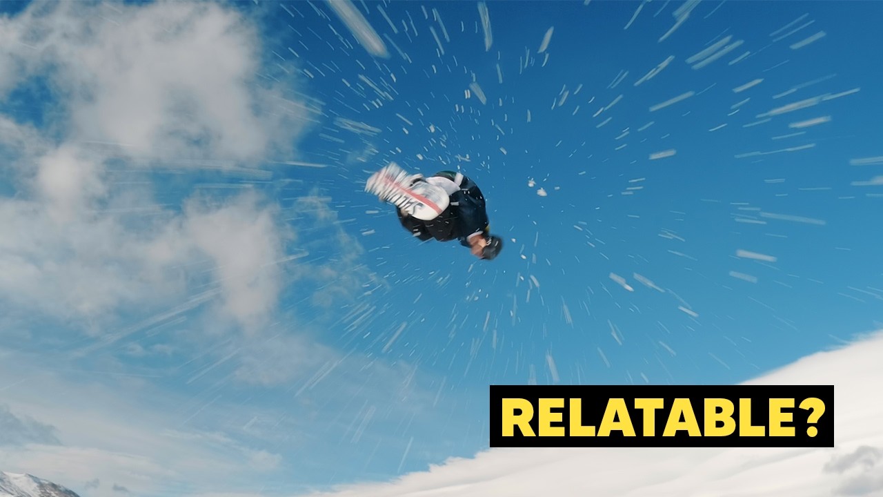 Relatable pro snowboarding