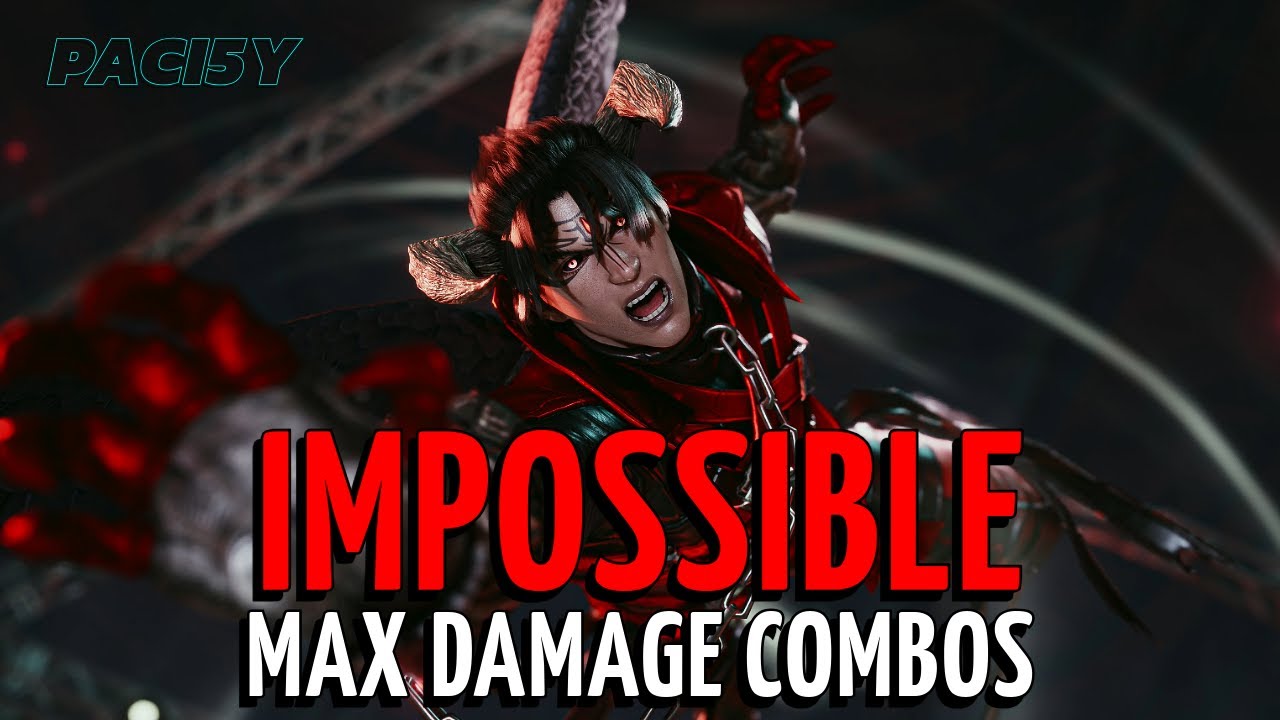 IMPOSSIBLE Devil Jin (DVJ) MAX Damage Combos - TEKKEN 8
