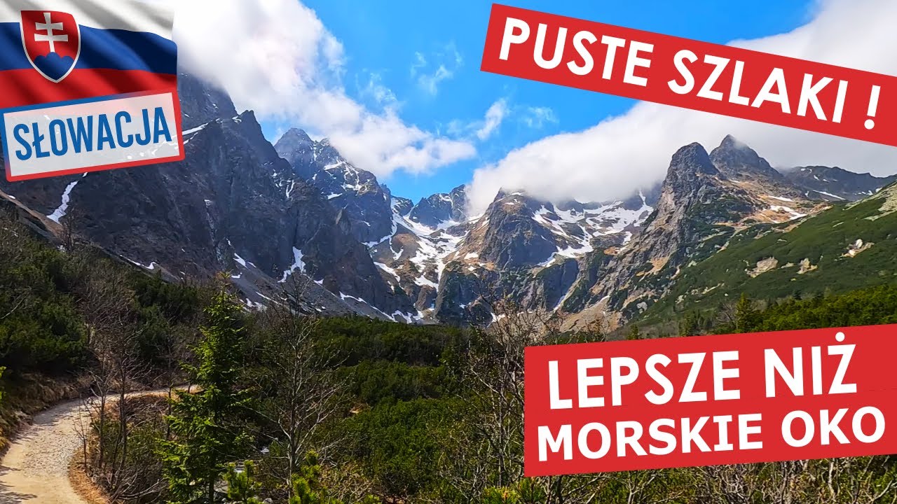 Tatry Słowackie bez ludzi!🏔️ - Zielone  Pleso, Szczyrbskie Jezioro, Śląski Dom 🍃