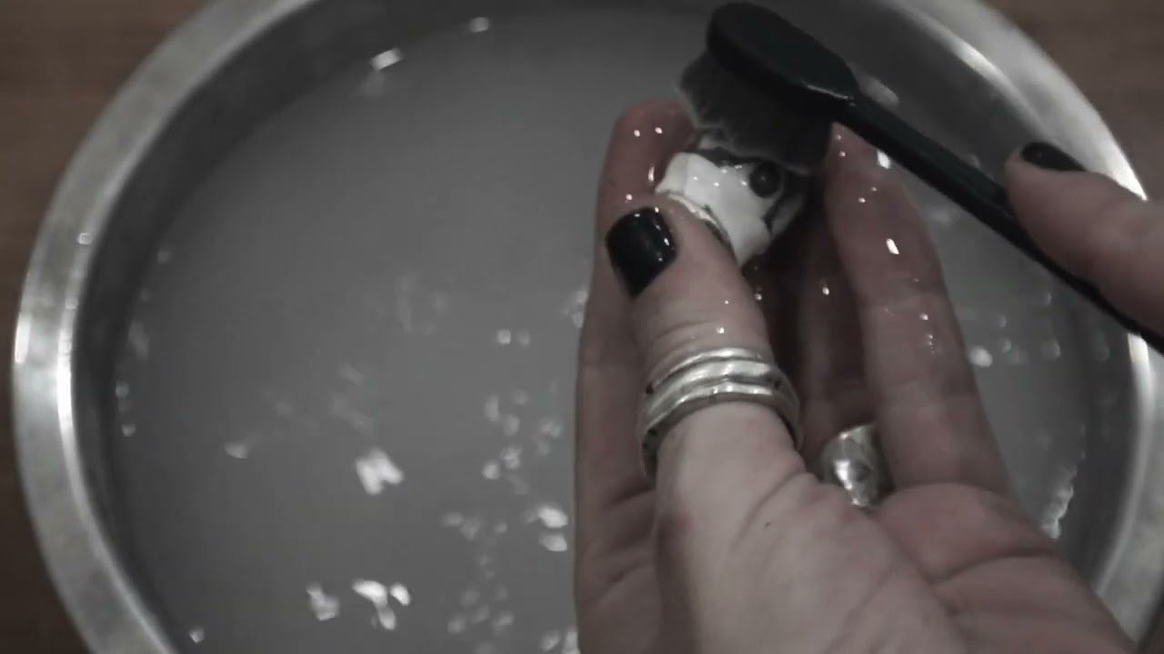Lost wax casting of silver ring by INNERSTONE