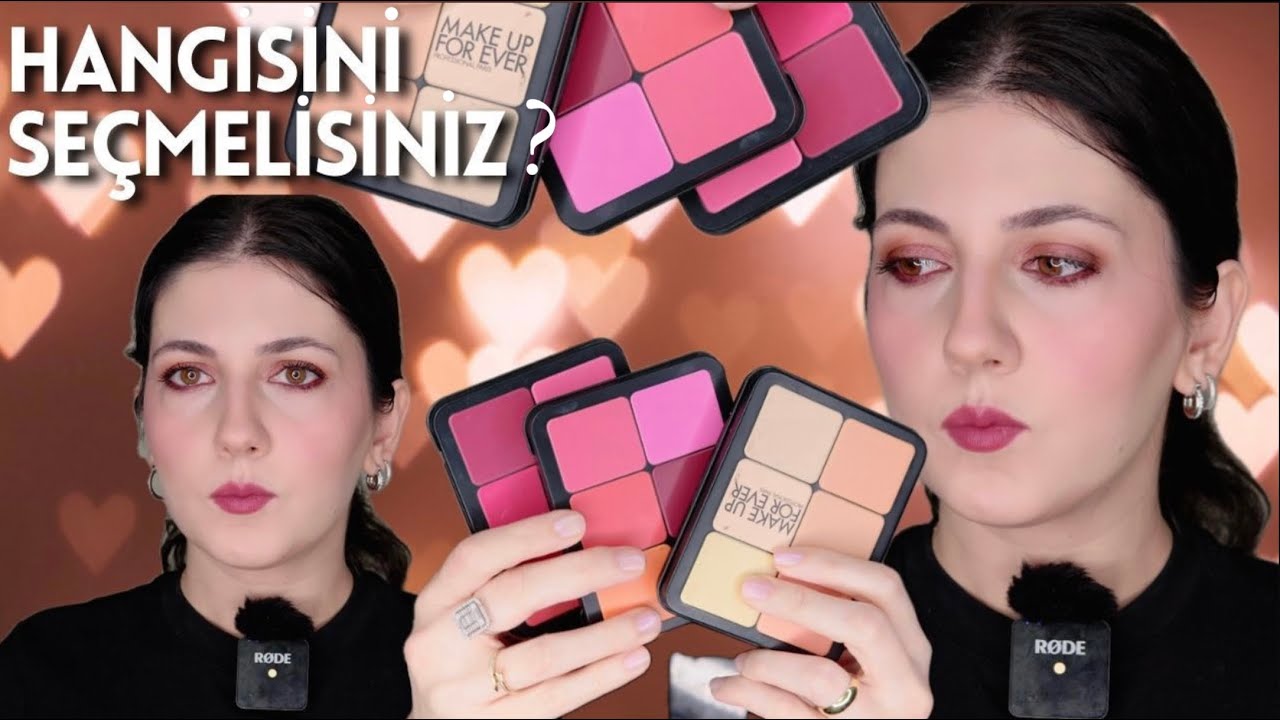 MAKEUP FOREVER HD SKIN All In One,Face Essentials ve Blush&Glow Paletlerini İnceliyoruz