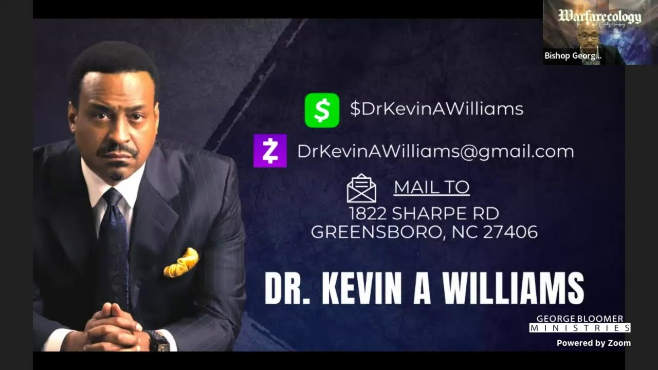 Eschatology Tuesday Warfarecology w/ Bishop George Bloomer & Dr. Kevin Williams - 3.29.22