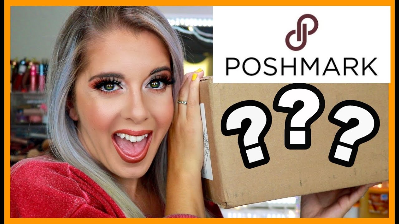 UNBOXING A MYSTERY MAKEUP BOX FROM POSHMARK!!😱