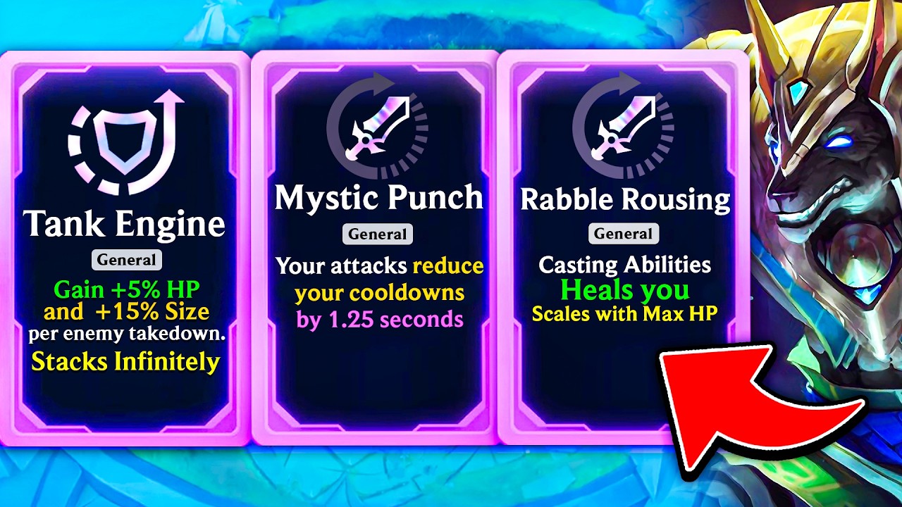 Mystic Punch is Broken Again: No Q Cooldown Nasus + Insane Lifesteal | Arena Gameplay