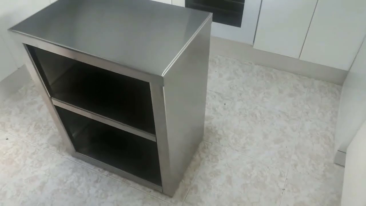 @Brico JAG Como hacer un mueble de Metal en casa (Acero inoxidable)
