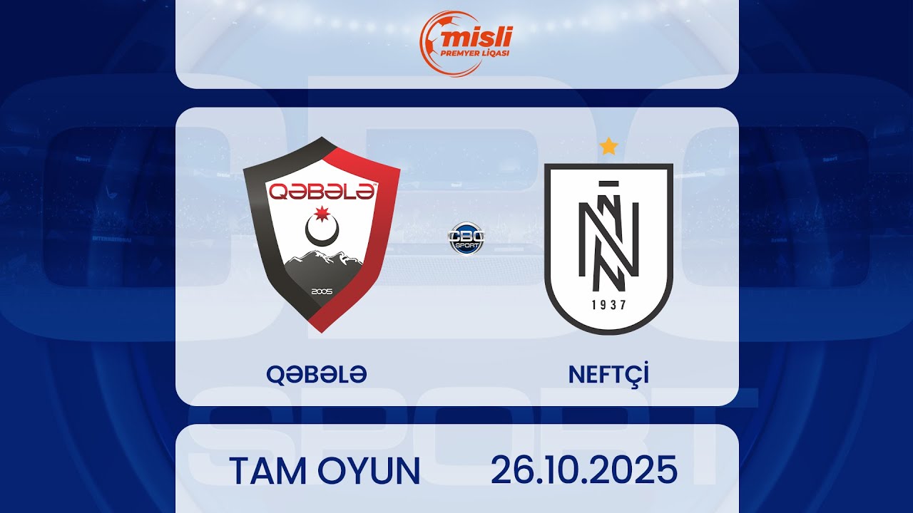 Qəbələ - Neftçi | Misli Premyer Liqası, 9-cu tur | TAM OYUN