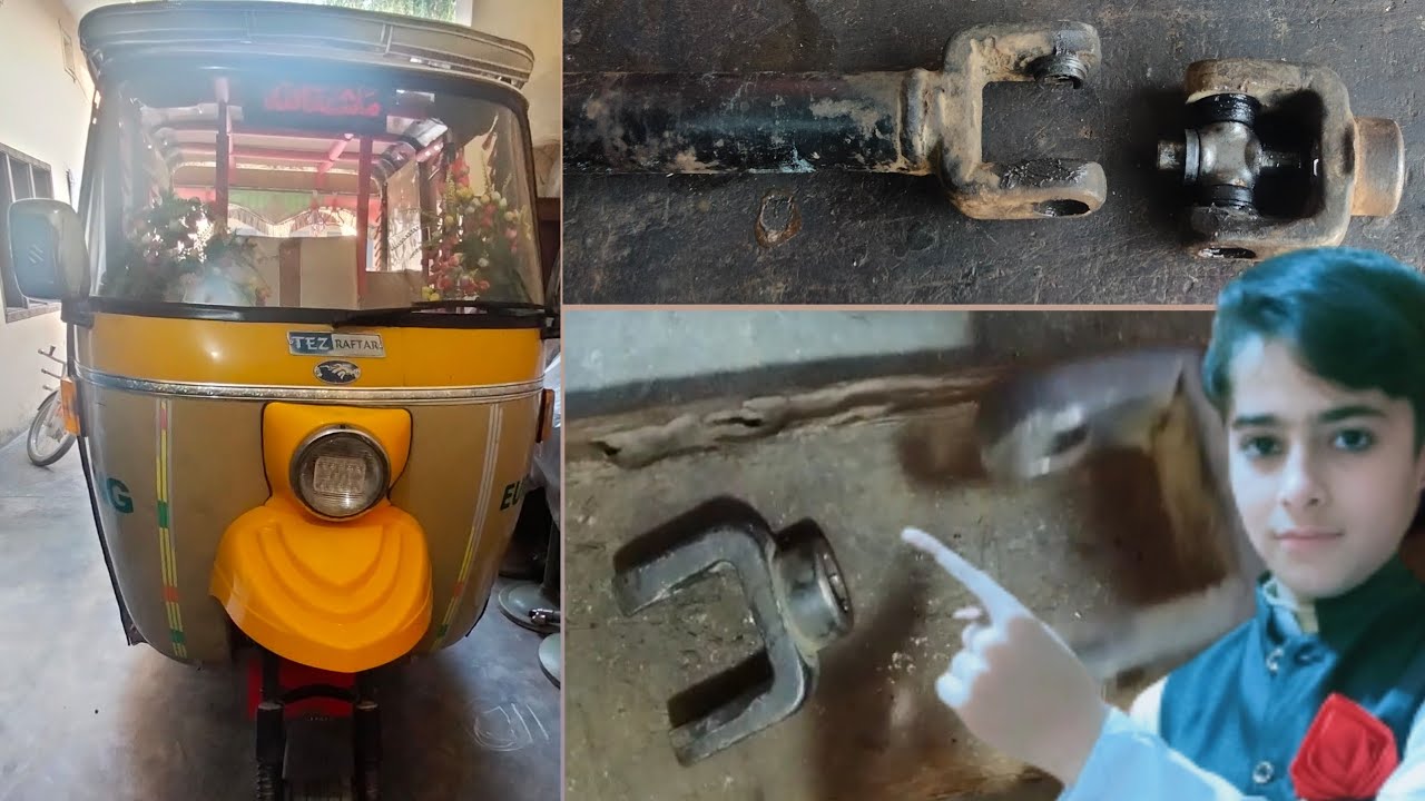 200cc Rickshaw Drink Shop Crase Repair|| TEZRAFTAR