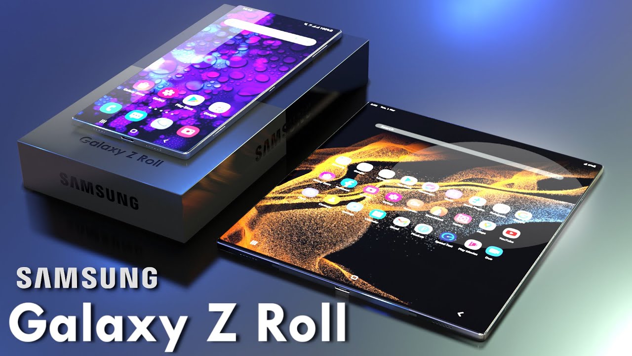 Samsung Galaxy Z Roll, 4K Display,