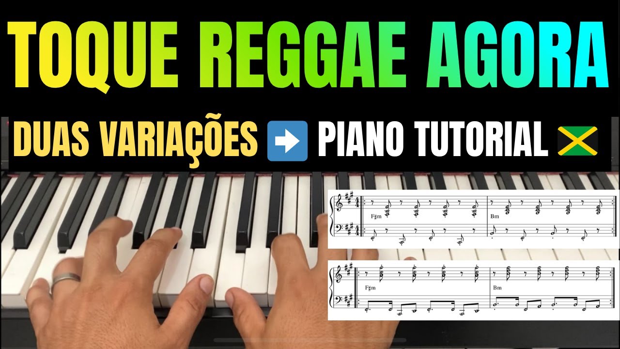 Como tocar REGGAE no Piano e Teclado