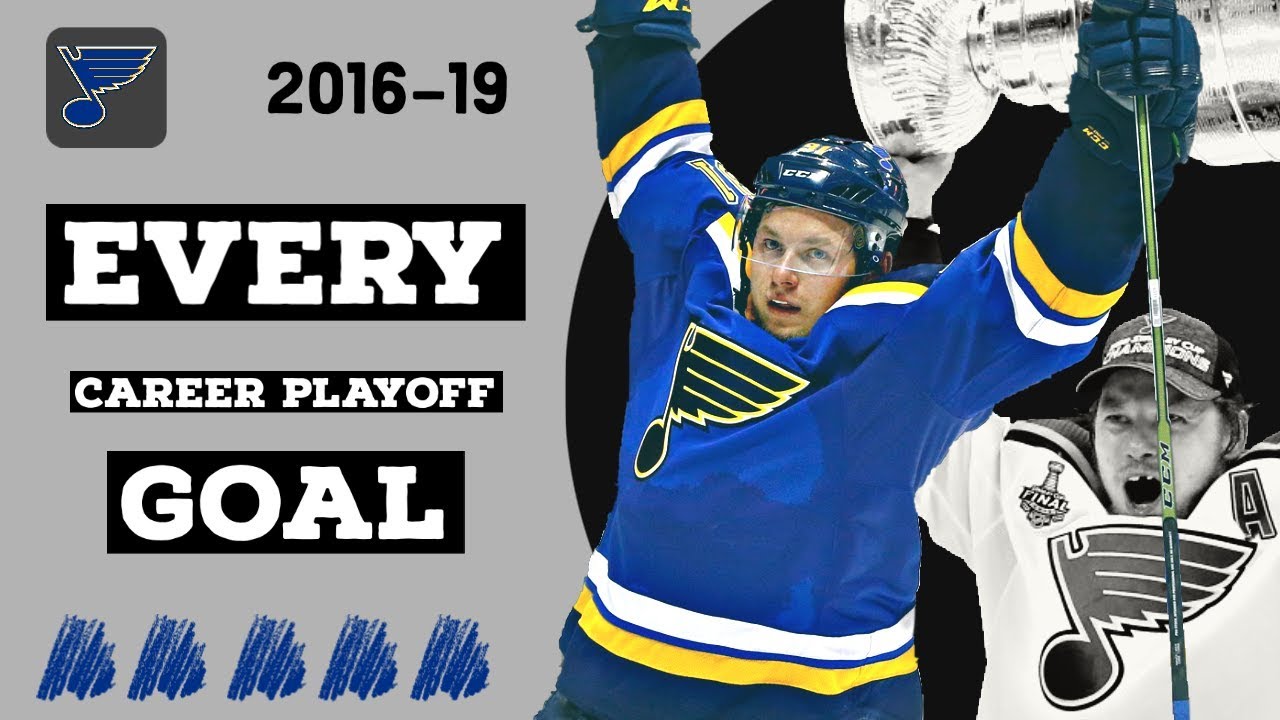 Vladimir Tarasenko (#91) | EVERY Playoff Goal from 2016-19