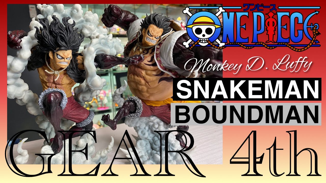 GEAR4 BOUND MAN SNAKEMAN LUFFY One Piece Battle Memories BANDAI Ichibansho Ichiban Kuji TOY UNBOXING