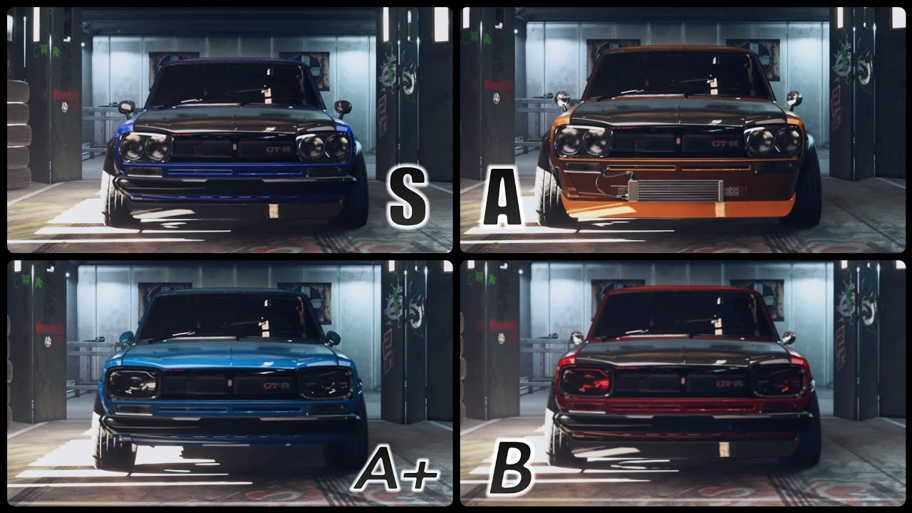 Need For Speed Unbound | B / A / A+ and S class builds | Nissan Skyline GT-R KPGC10 (1971)