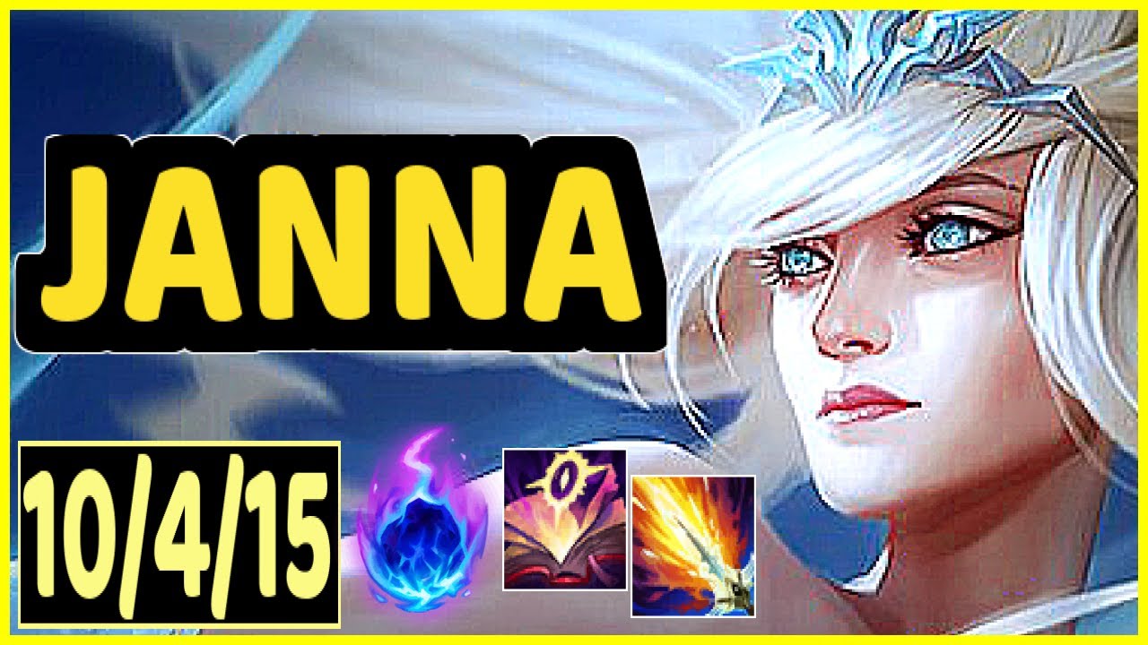 JANNA VS NAMI - 10/4/15 KDA SUPPORT GAMEPLAY