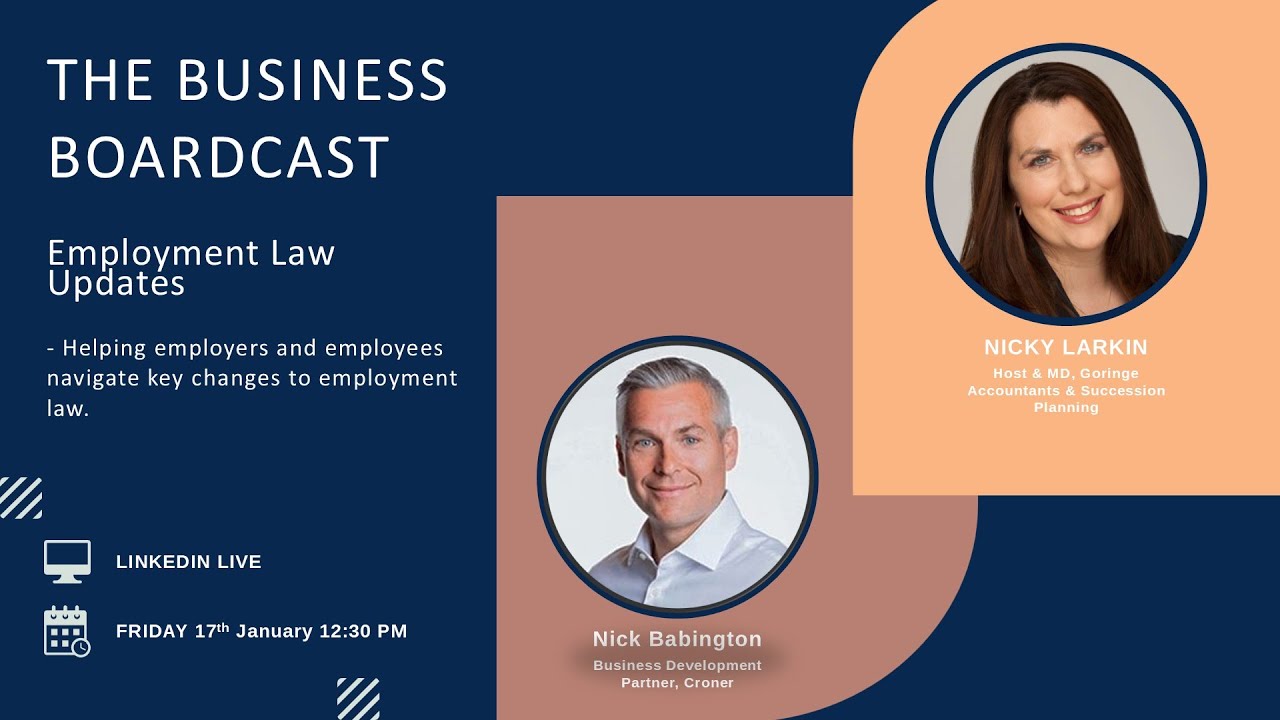 Employment Law Updates - Business Boardcast