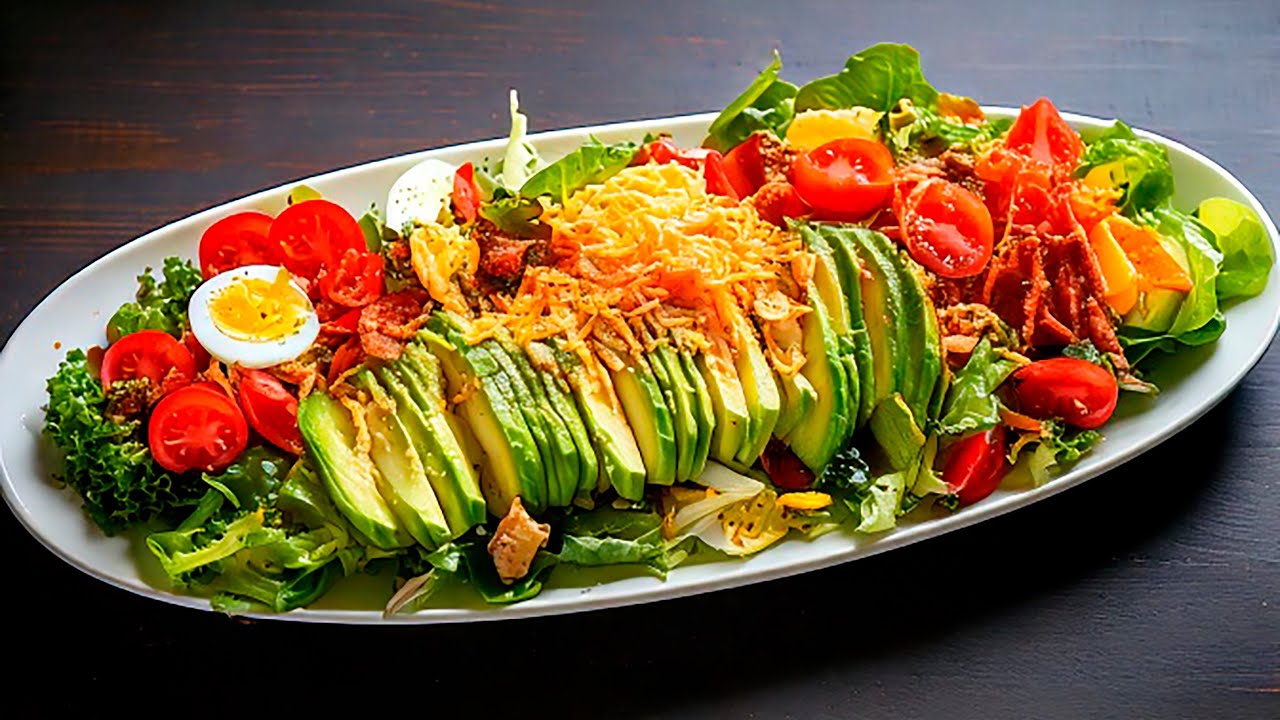 Der unglaublich lecker Cobb-Salat mit Bacon! Einfacher und leckerer Salat aus USA! Einfach genial!