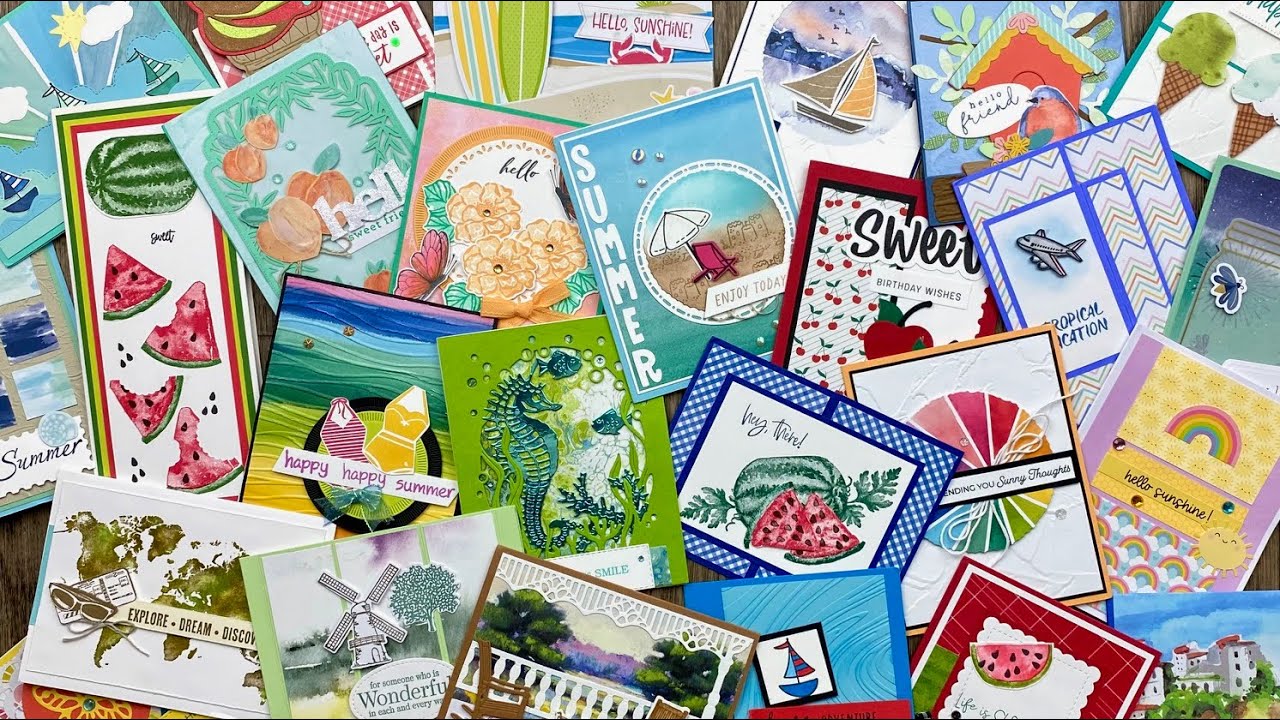 50 Summer Card Ideas | The Great, Big Card Swap Showcase, July 2024 Part 2