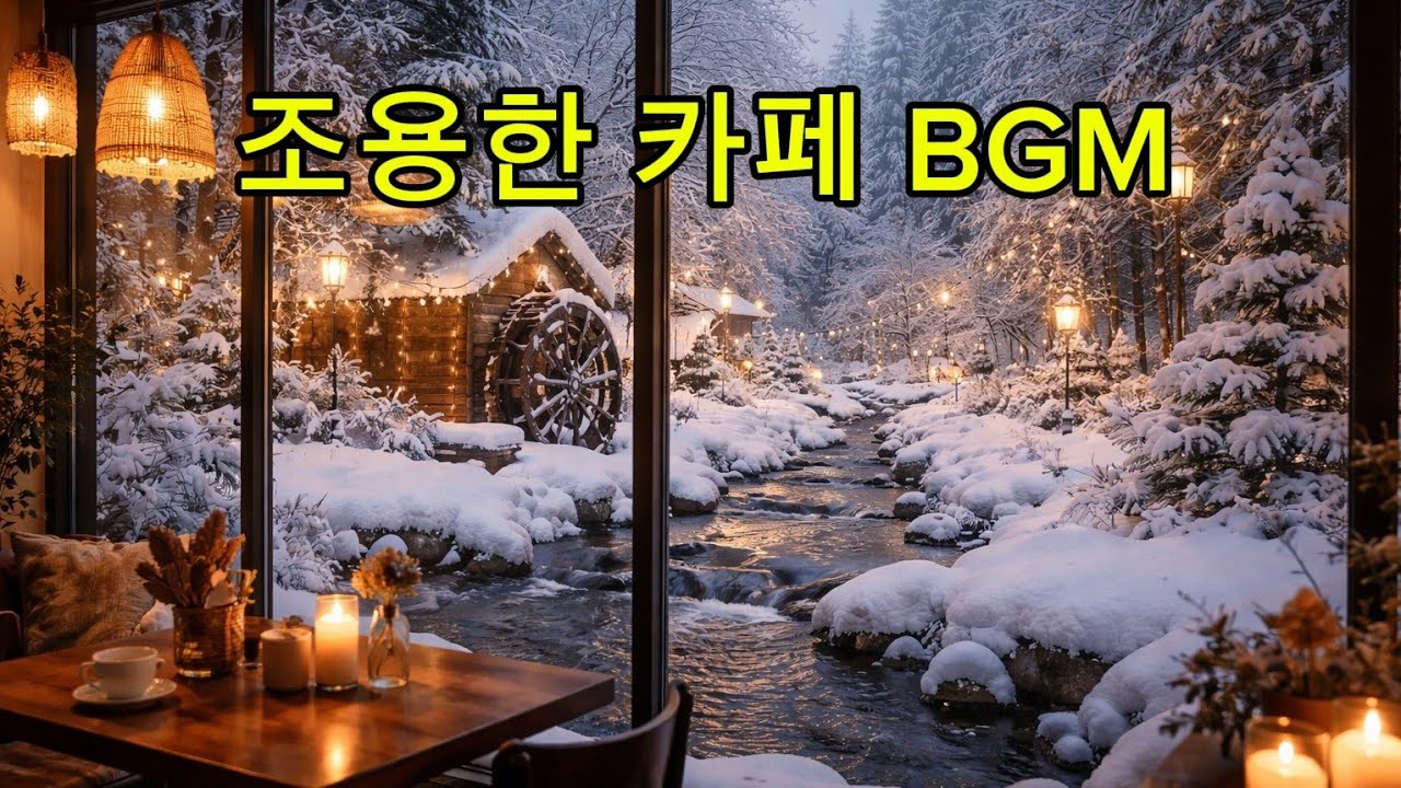 아무 생각 없이 듣는 카페 음악 ☕ 잔잔한 영어 BGM