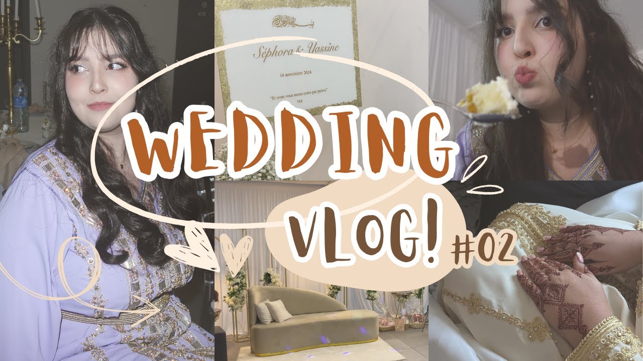 Wedding Vlog #2 : shopping, get ready with me and what I eat at my cousin's wedding