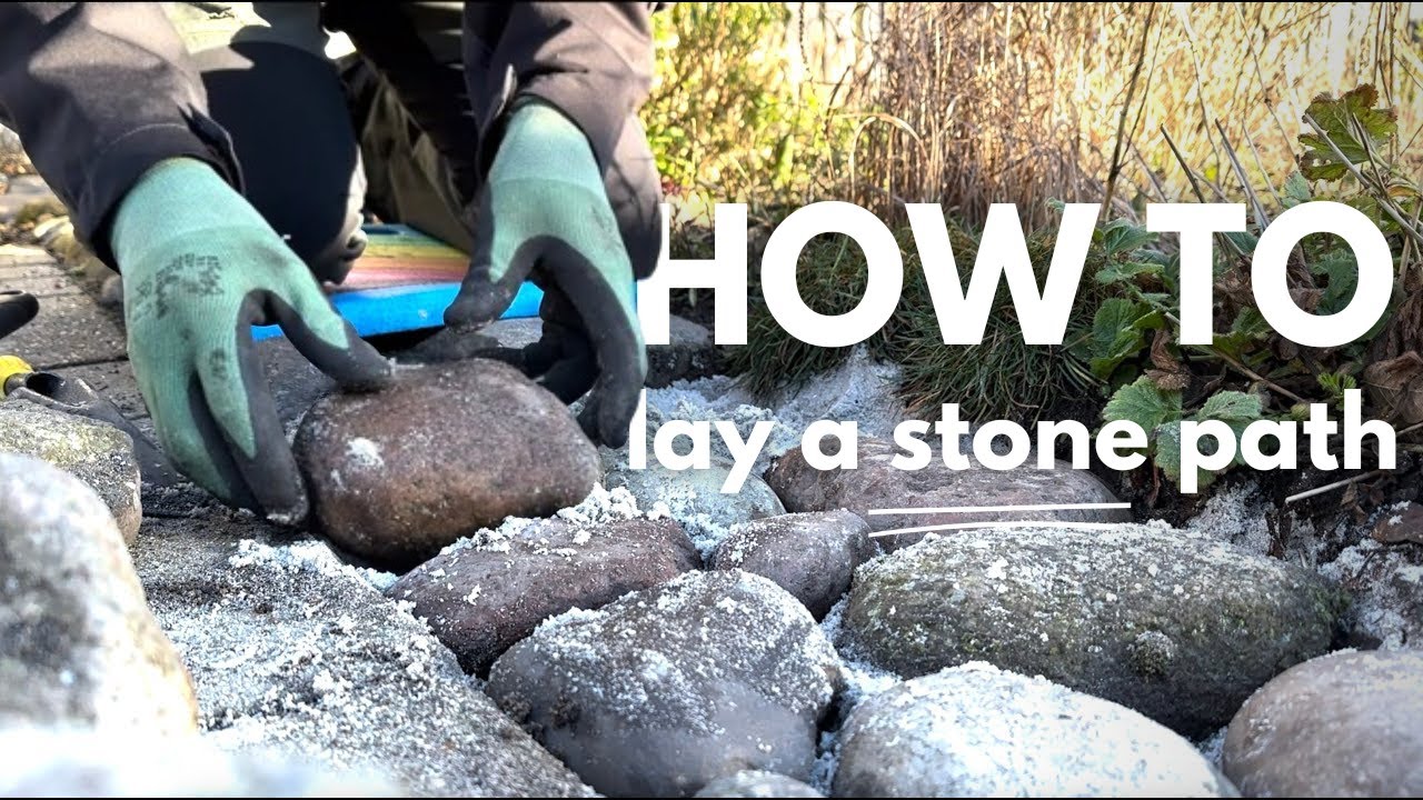How to Build a Stone Path in the Garden | Perennial Garden
