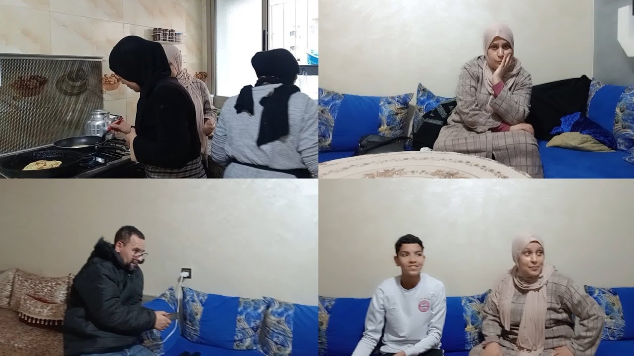 العائلة كل شيء تسناها 🤔فرحتنا كبيرة هذا النهار 😍 رجل اسماء دائما واقف معنا