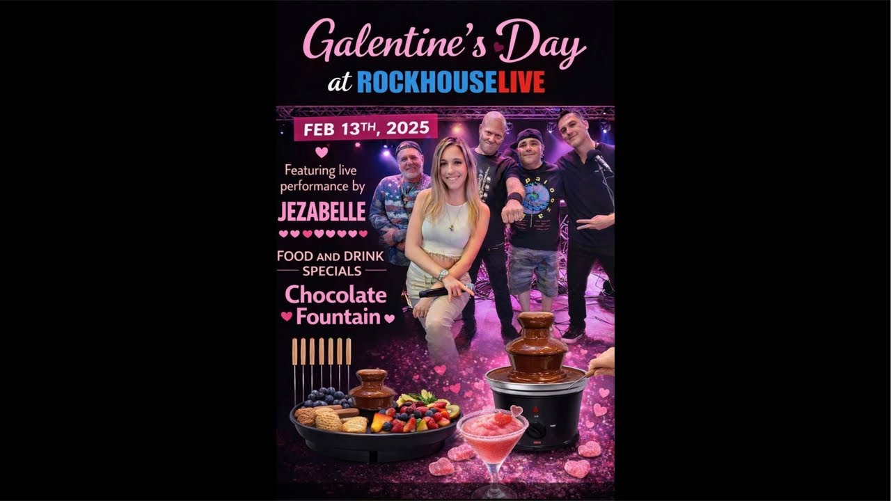 Jezabelle Live at RockHouse | Galentine’s Day Concert | Feb 13 2025. Set 1
