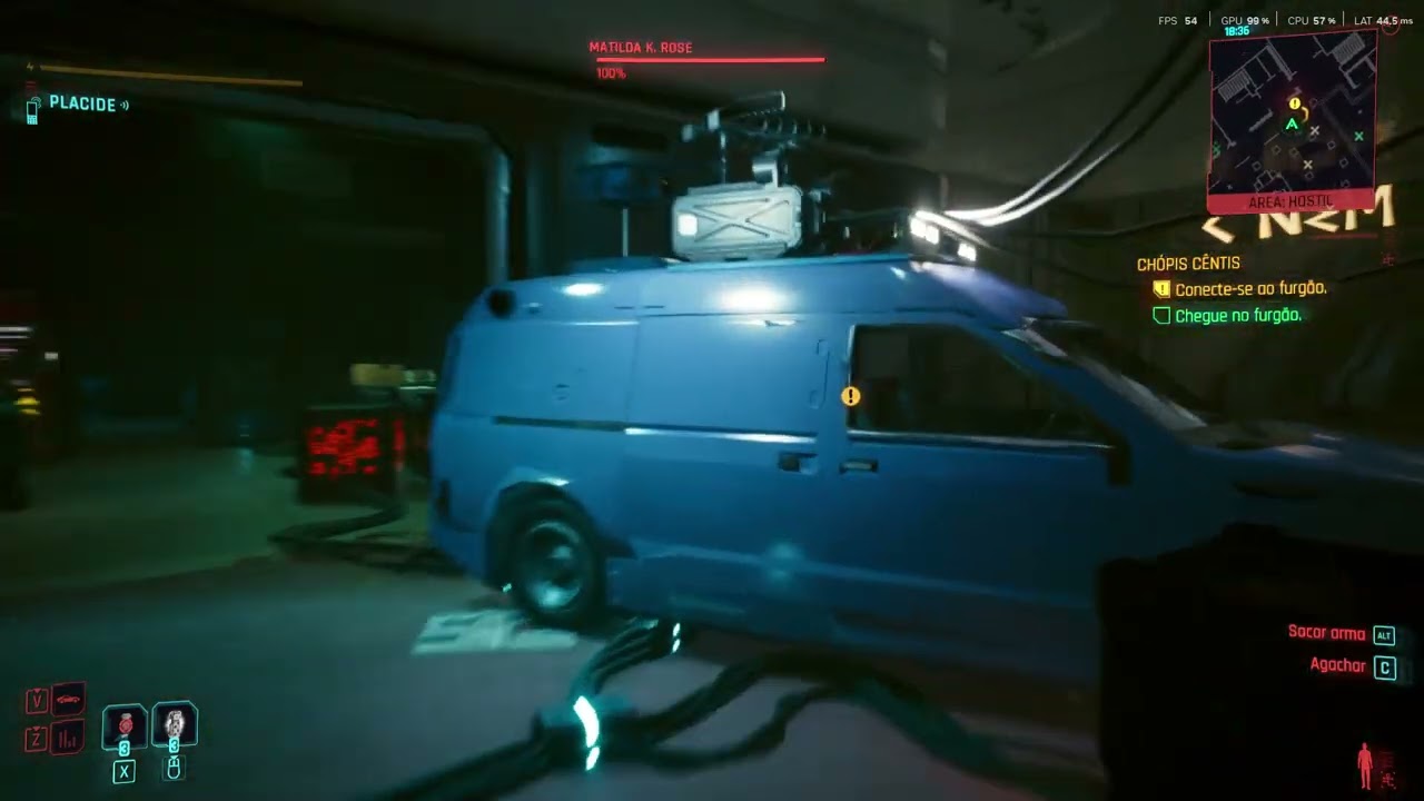 Cyberpunk 2077 - NA RTX 3050 MOSTRANDO OS GRAFICOS GAMEPLAY