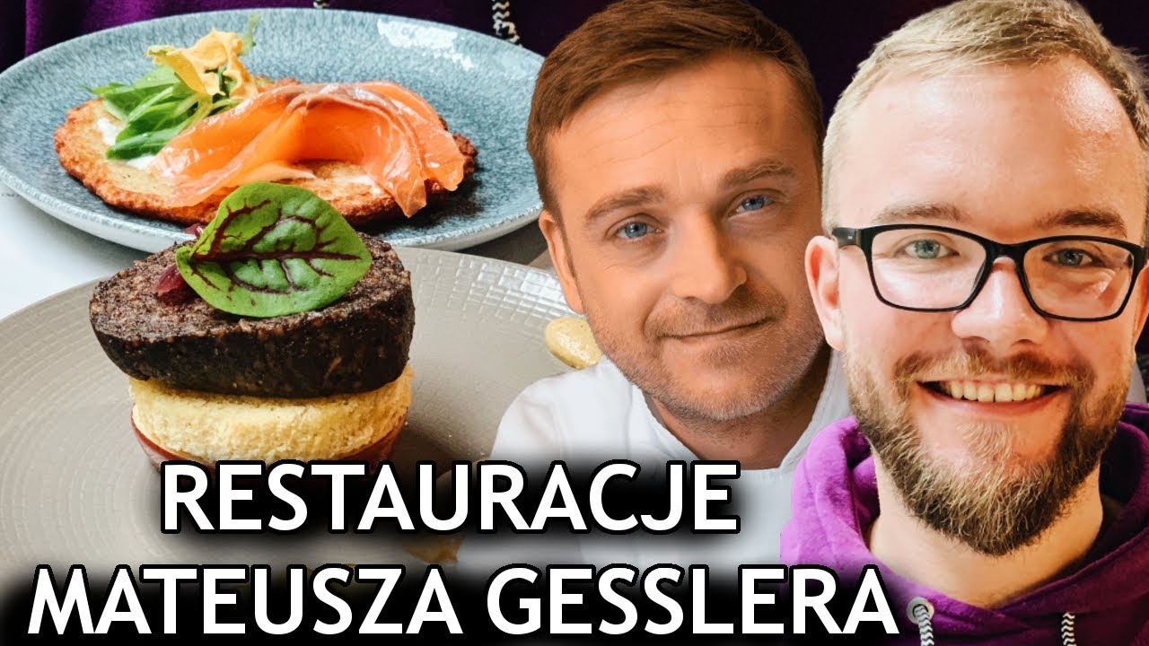 Mateusz Gessler i Hala Koszyki! Restauracja Mateusza Gesslera: Ćma i Warszawski Sen |GASTRO VLOG#269