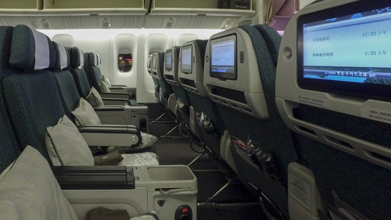 Cathay Pacific UPDATED Premium Economy | Boeing 777-300ER | Vancouver (YVR) to New York (JFK)