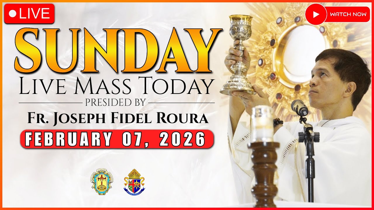 FILIPINO LIVE MASS TODAY || HEALING MASS TODAY || FEBRUARY 07, 2026 || FR. FIDEL ROURA