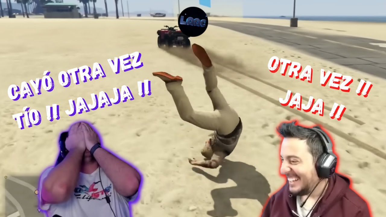Mejores momentos Fargan y Braxxter GTA V Diciembre 2022 - LAAC