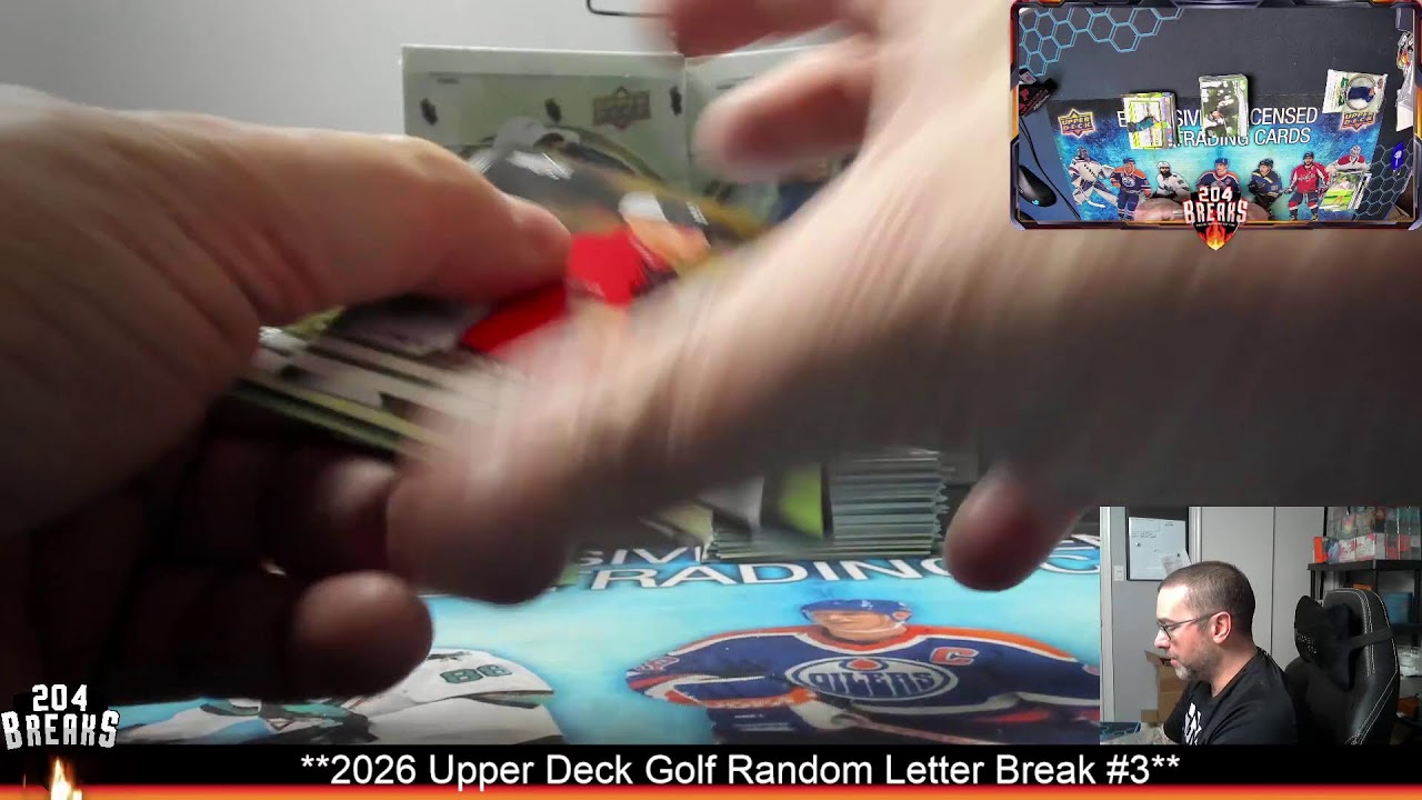 **2026 Upper Deck Golf Random Letter Break #3**