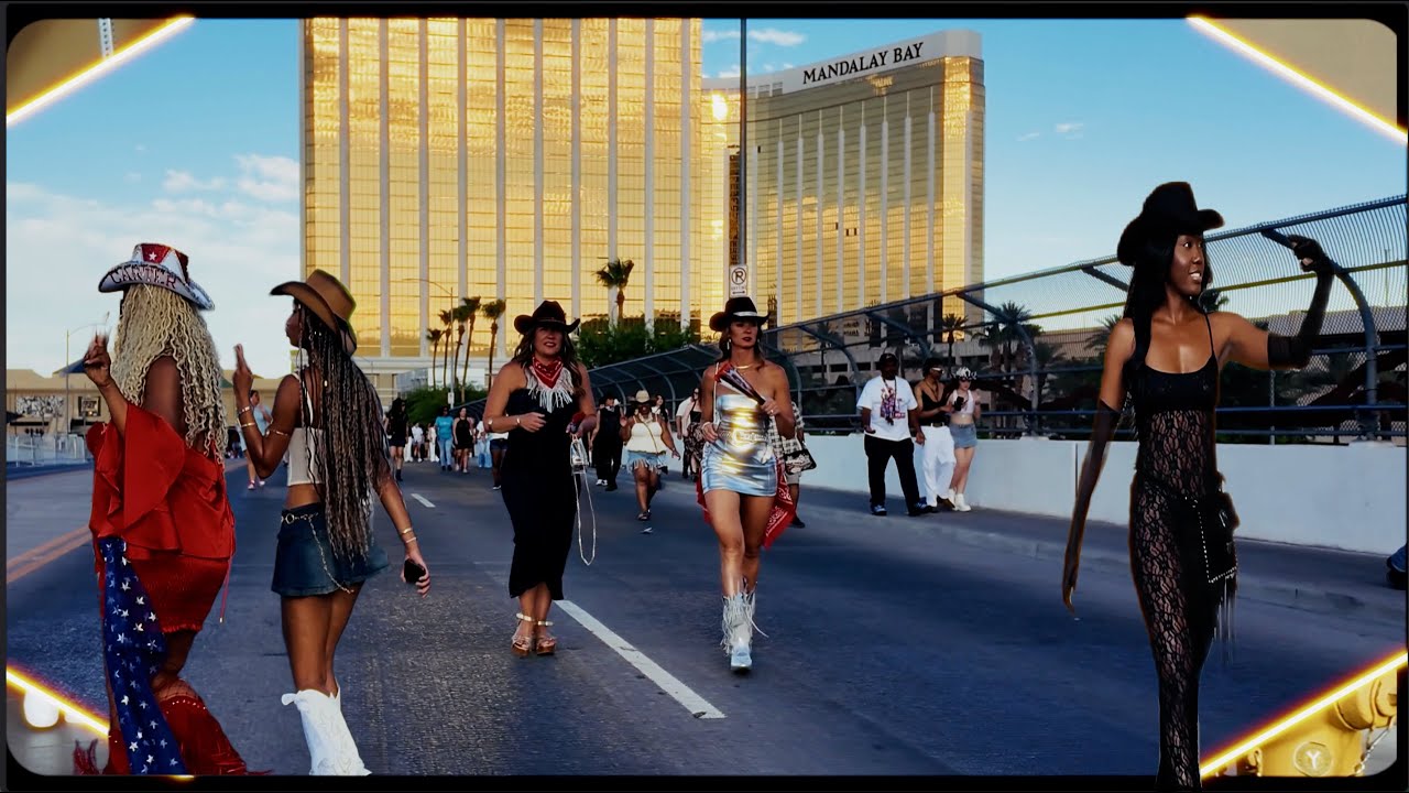 Beyonce Las Vegas: COWBOY CARTER TOUR - Fan Takeover @ Allegiant Stadium! 