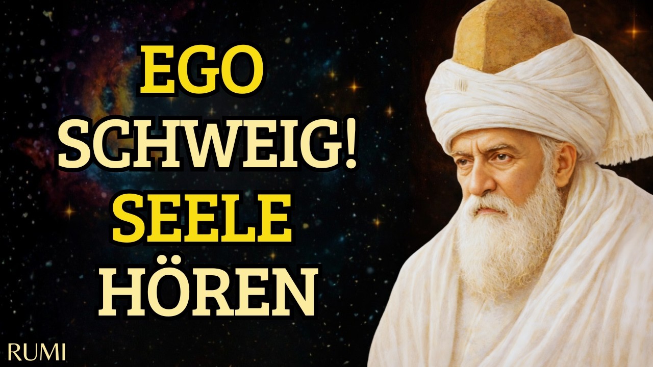 Wie Man Sabotierende Stimme Des Egos Zum Schweigen Bringt Und Auf Die SEELE Hört Stimme Der In; RUMI