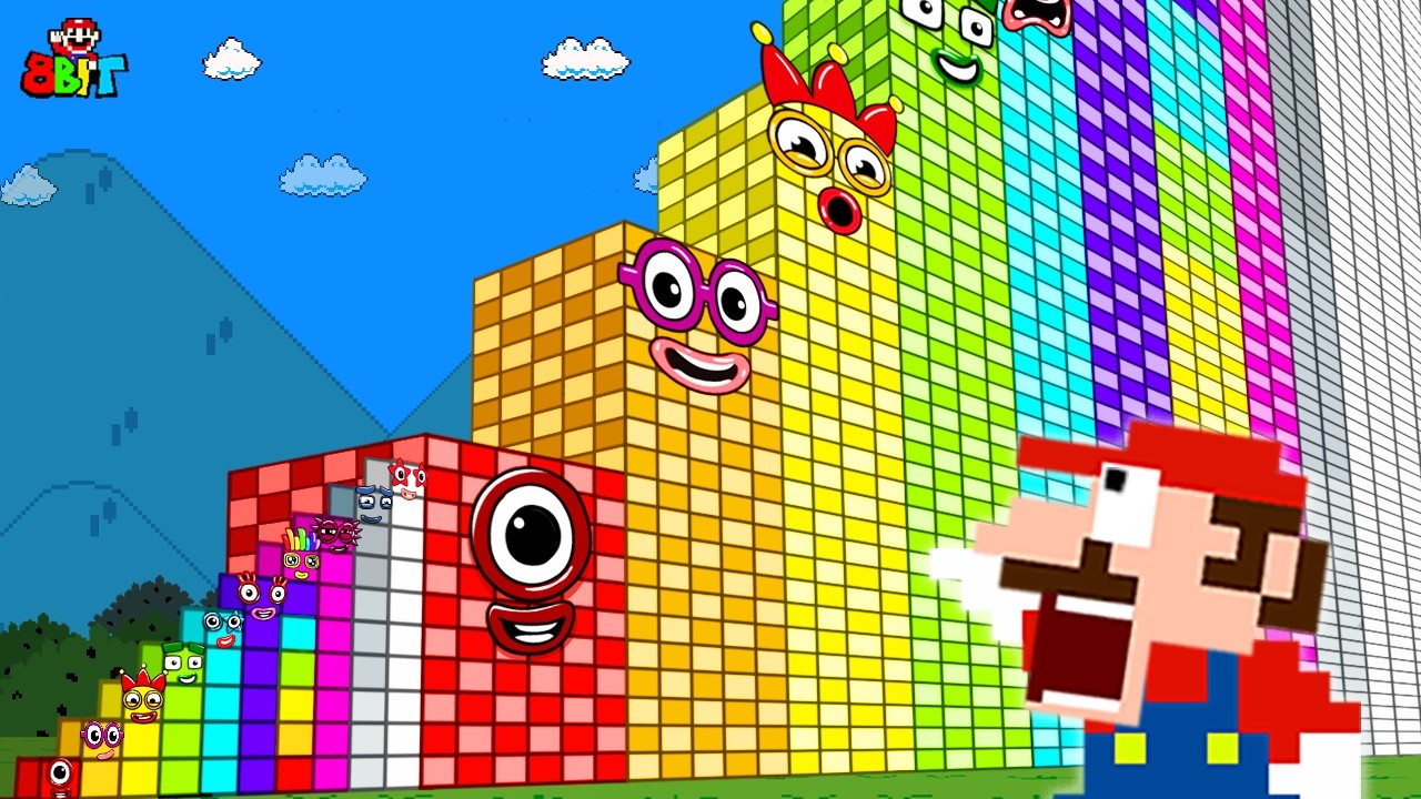 NUMBER 1: The Giant Rainbow Pyramid Escape Challenge! | Game Animation