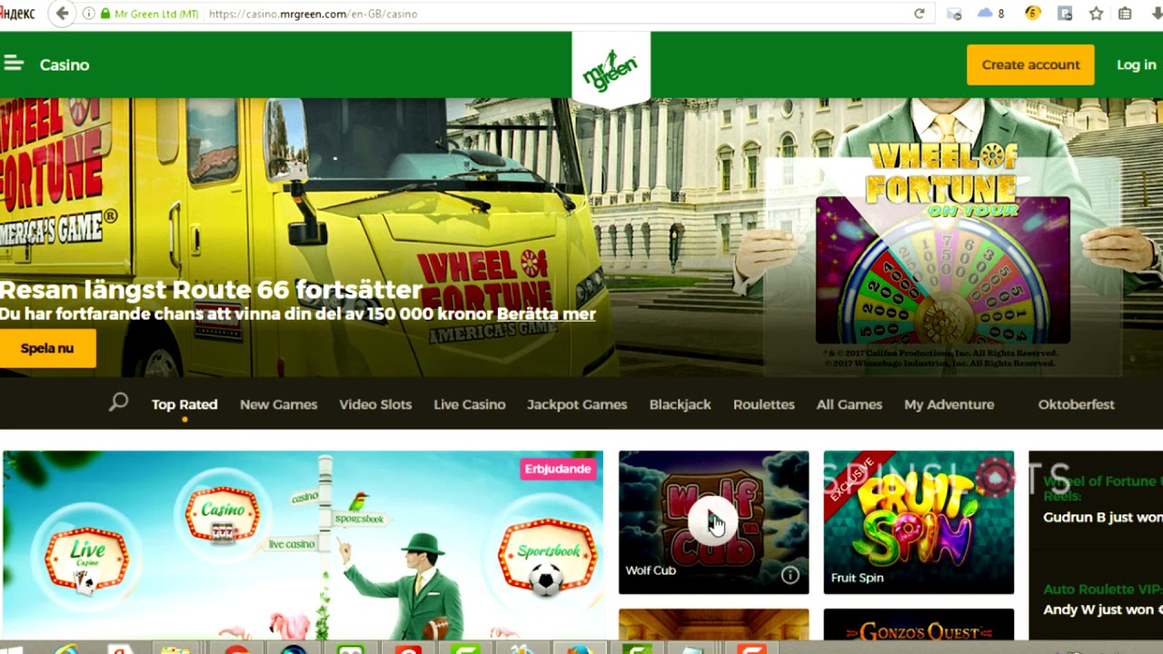 Mr green casino review