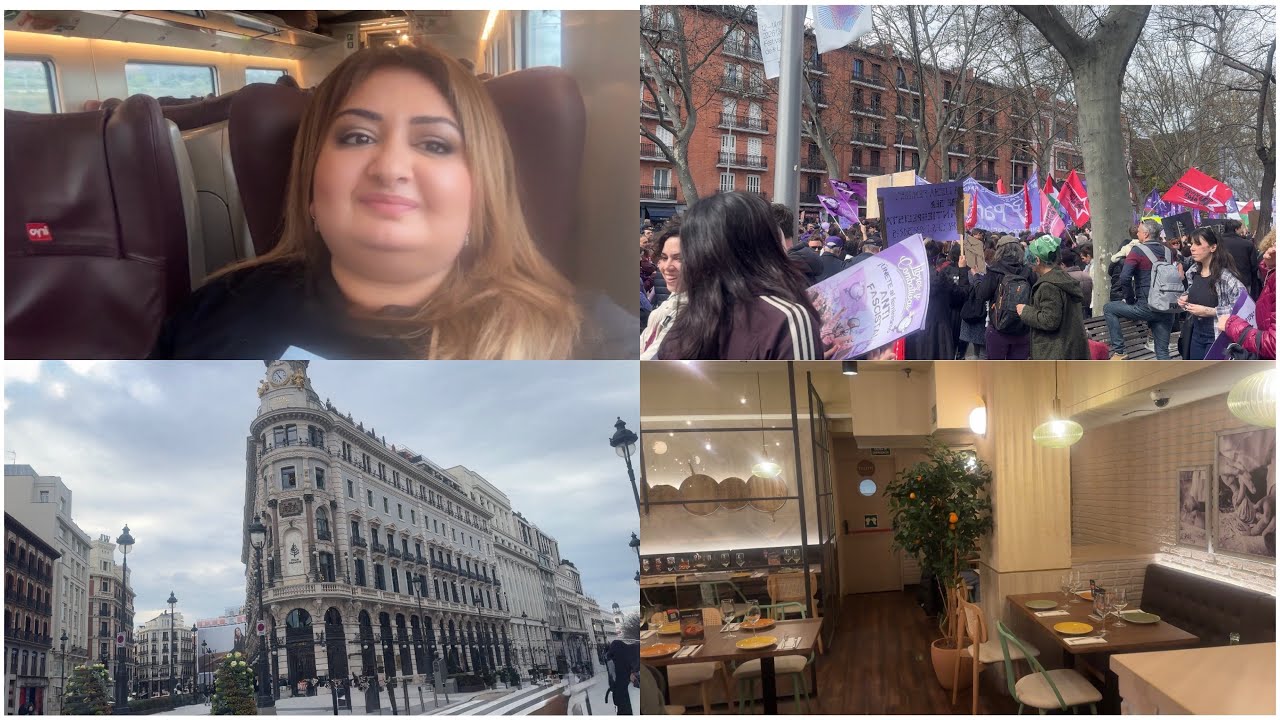 Գնացի Մենակ․․․/ROOM TOUR/Մադրիդում Ընկա Միտինգի Մեջ/Նման Մարտի 8 Երբեք Չէի Նշել/Madrid#vlog #spain