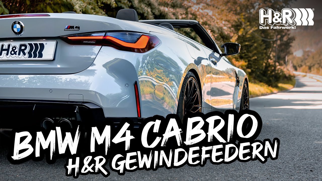 BMW M4 Competition Cabrio, Typ G83 - Gewindefedern ≡ H&R