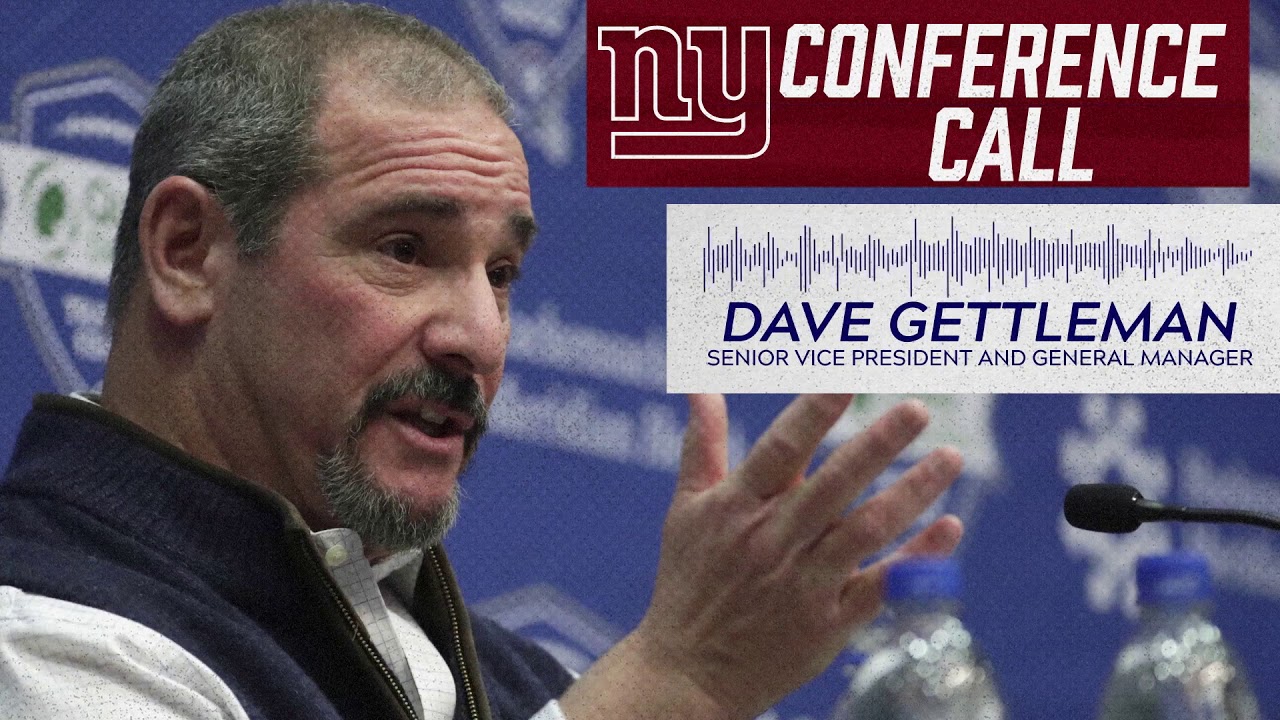 Dave Gettleman discuss The Odell Trade & the future of the Giants (Conference Call)