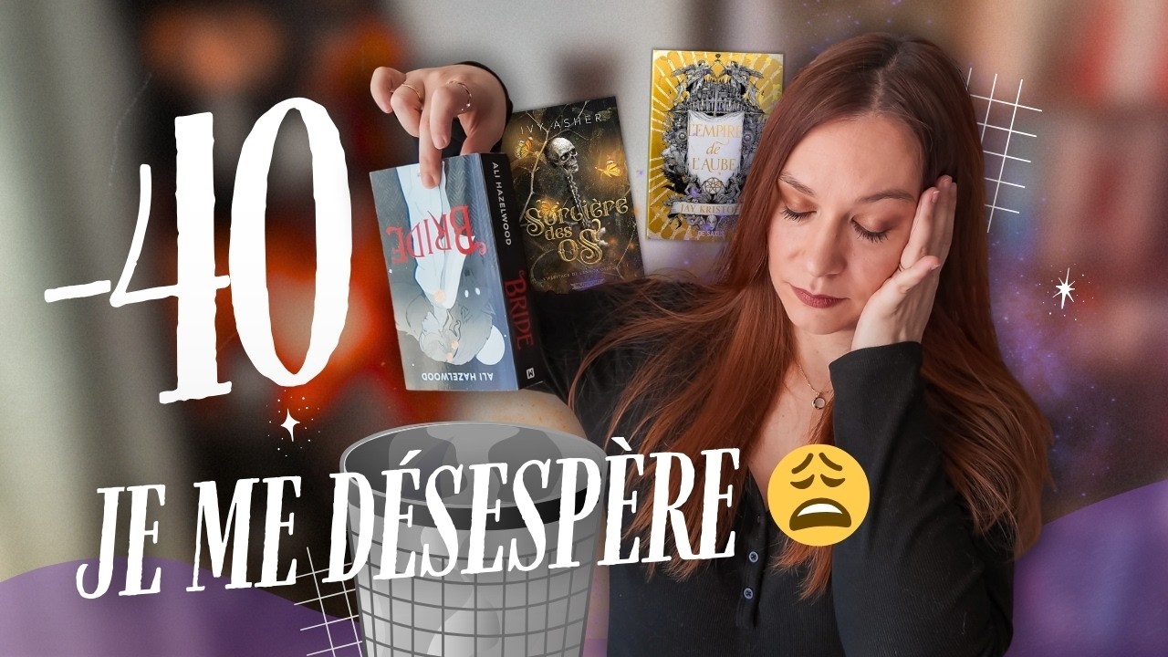 BOOK UNHAUL -40 LIVRES 📦 Le grand ménage de printemps !