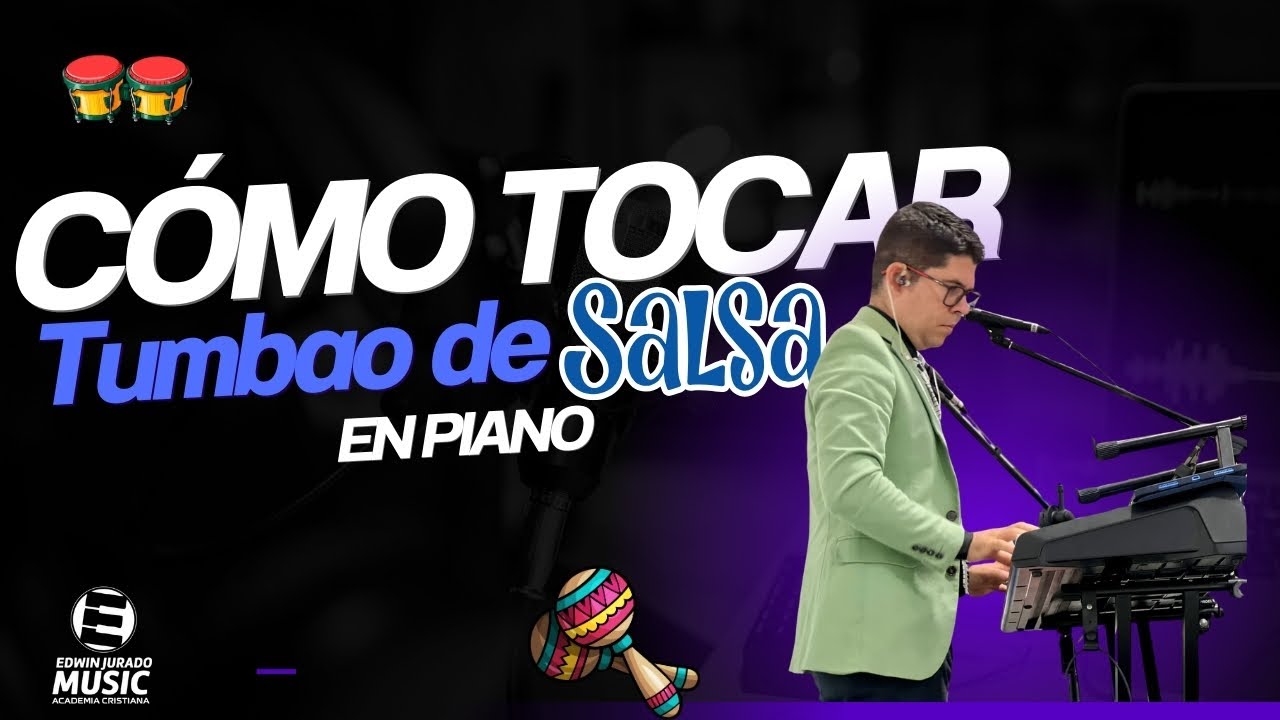 Tumbao de Salsa en Piano en Am | Cómo Tocar
