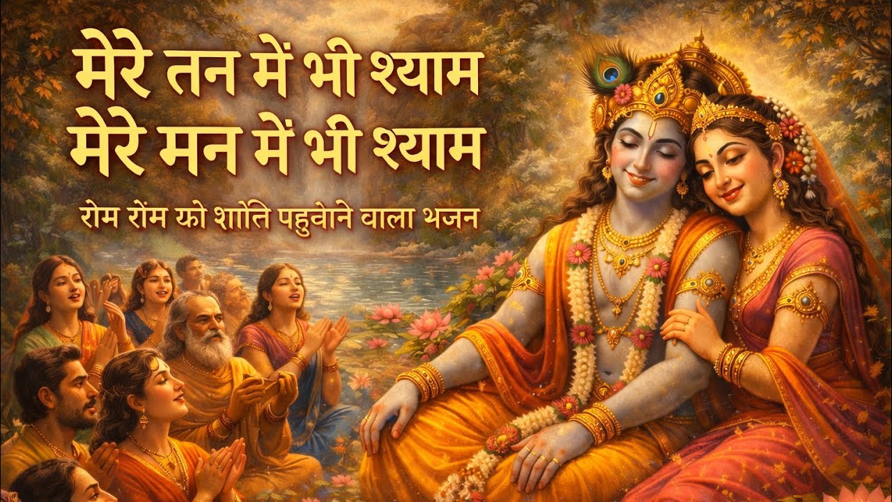 मेरे तन में भी श्याम मेरे मन में भी श्याम | मेरे तन में भी श्याम भजन | Peaceful मेरे मन में भी श्याम