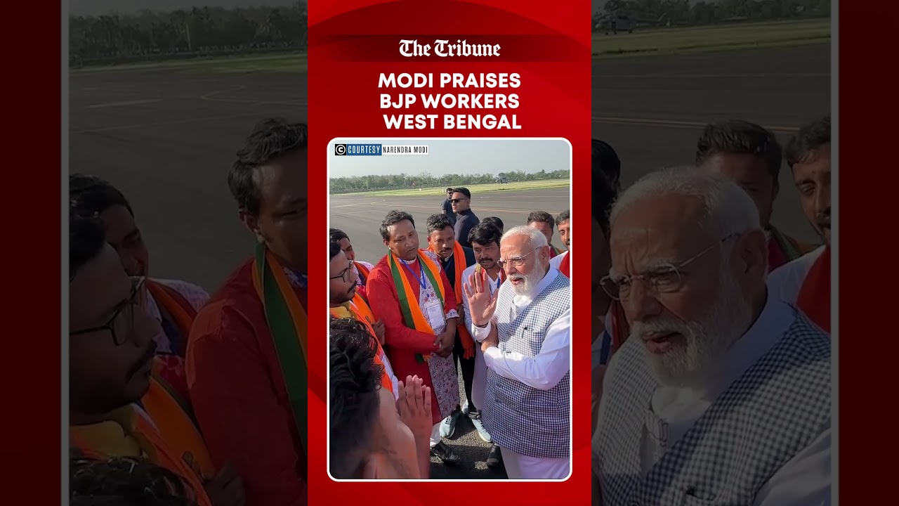 PM Modi praises BJP workers&rsquo; confidence and hard work ahead of West Bengal elections