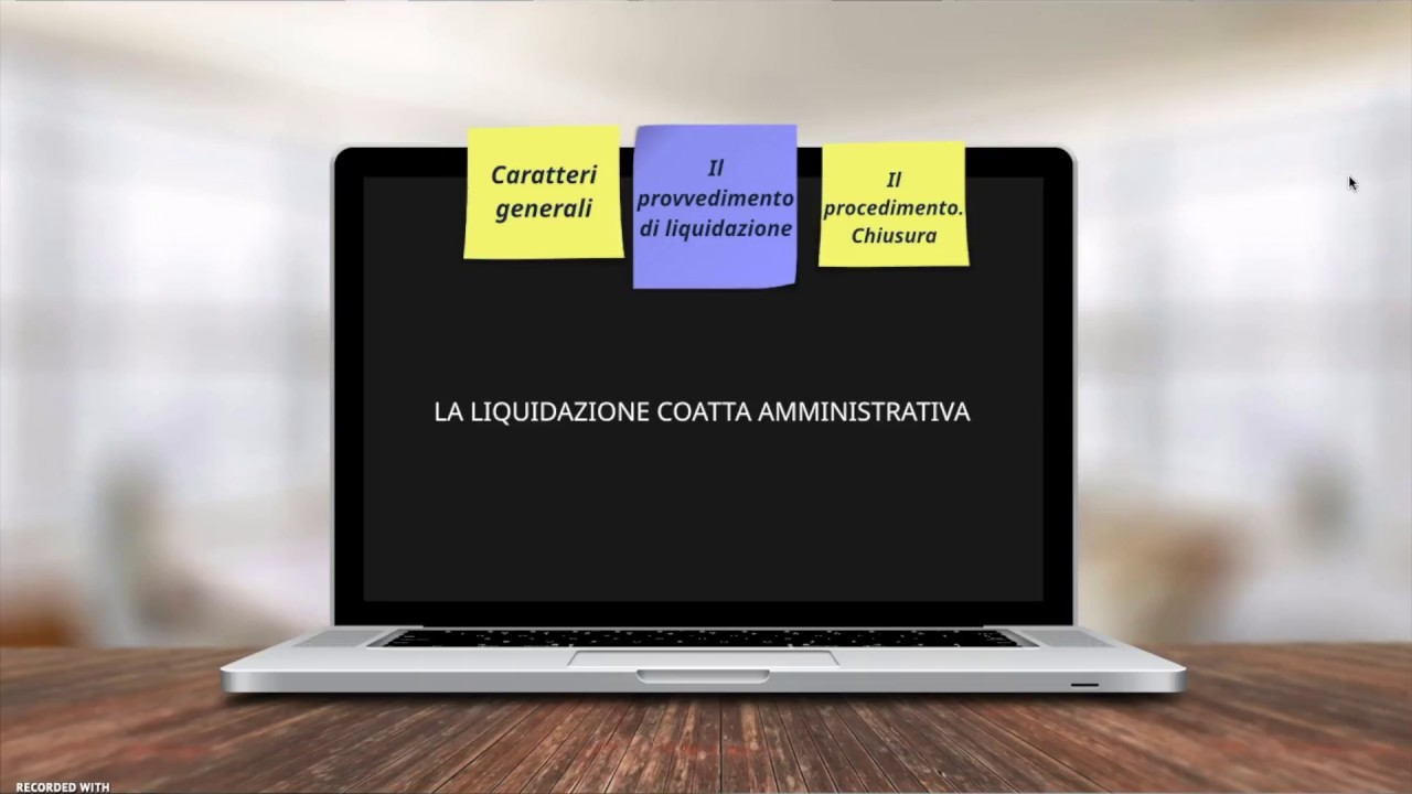 La liquidazione coatta amministrativa