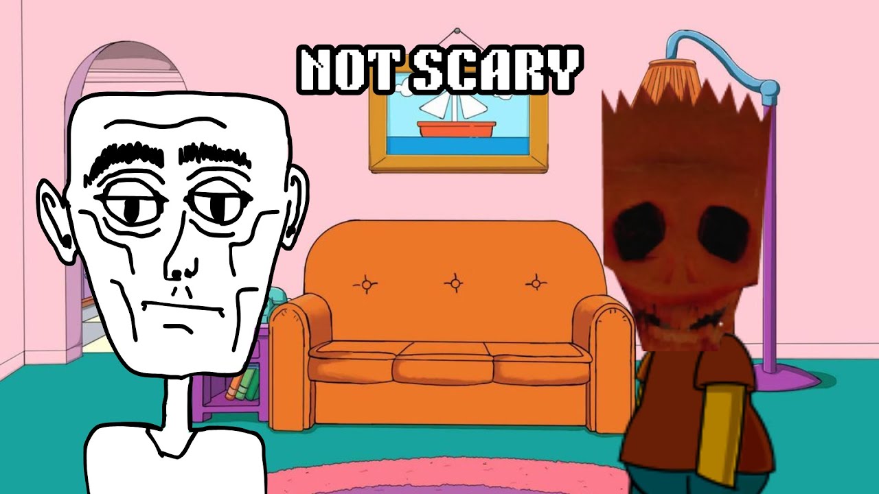 One night at the Simpsons - Roblox