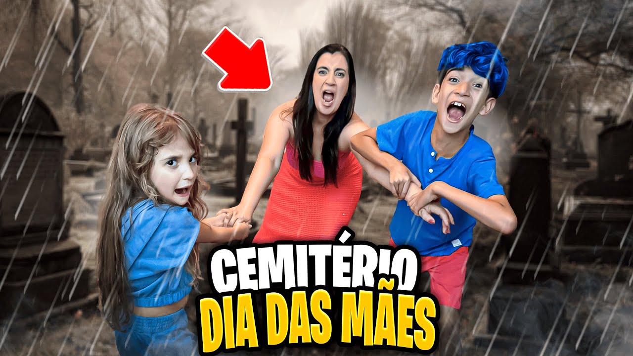 LEVEI MINHA MÃE NO CEMITÉRIO NO DIA DAS MÃES
