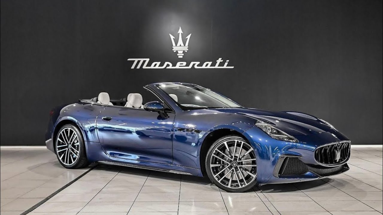 2024 Maserati GranCabrio Trofeo -Interior - Exterior - Walkaround