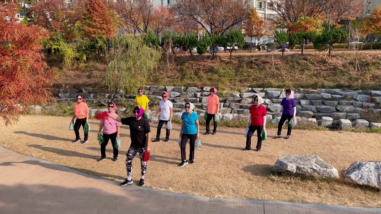 고산노인복지관 고산소녀시대 신바람댄스챌린지 (영탁-찐이야)