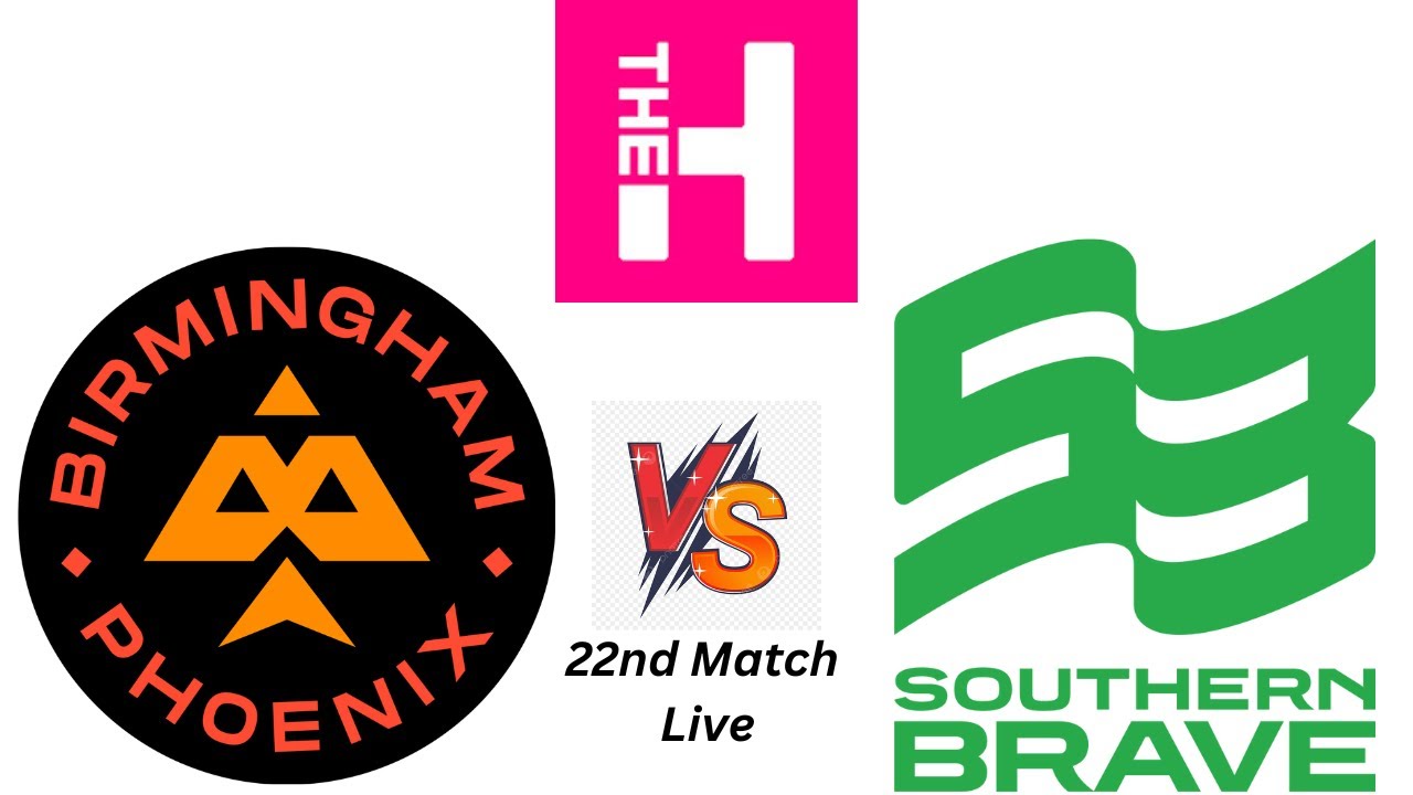 Birmingham Phoenix vs Southern Brave | The Hundred Men 2023 | 22nd Match Live Today