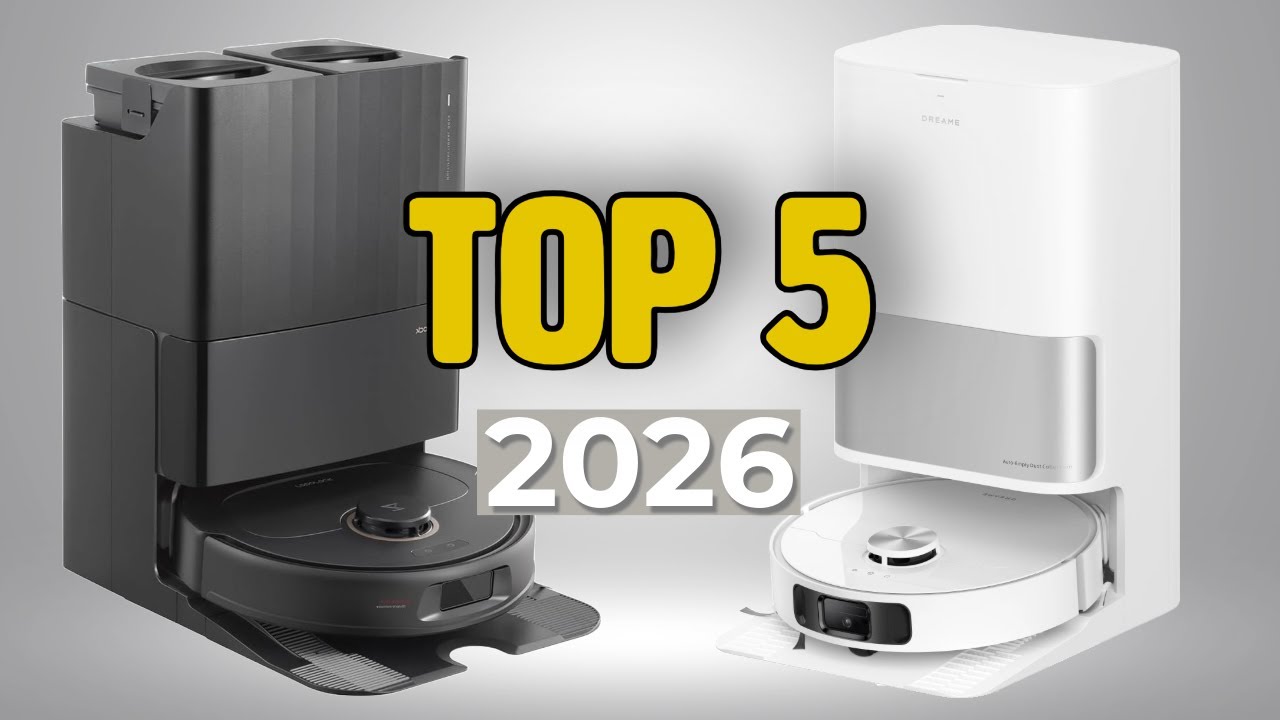 LOS 5 MEJORES ROBOTS ASPIRADORES PARA 2026